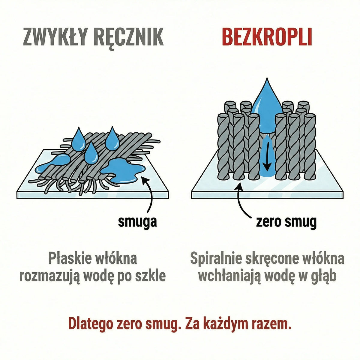 Ręcznik do Łazienki Bezkropli